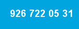 926 722 05 31